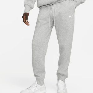 Nike Women Fleece Sweat Pant - Gray Size M
